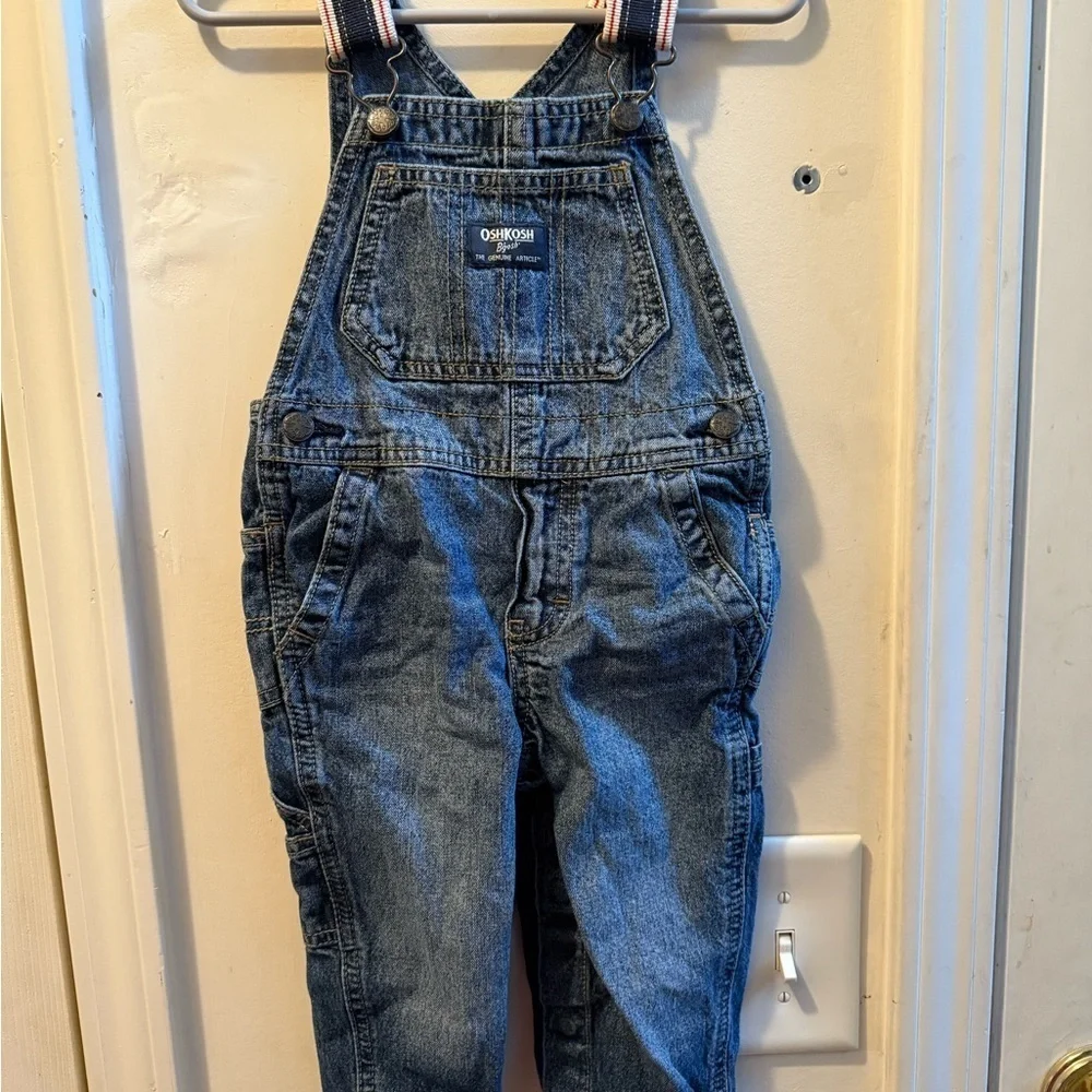 Oshkosh B’Gosh Denim Overalls - Size 18 months